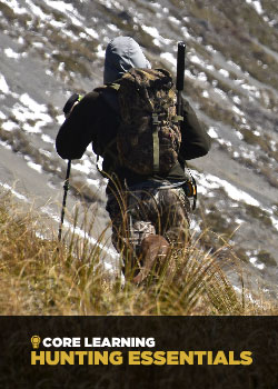 Hunting Essentials is our flagship course, covering core hunting skills everybody needs to know to hunt ethically, safely and successfully in New Zealand.